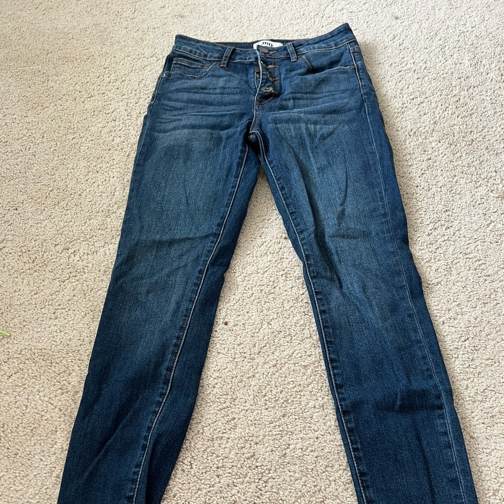 JBD ankle skinny jeans